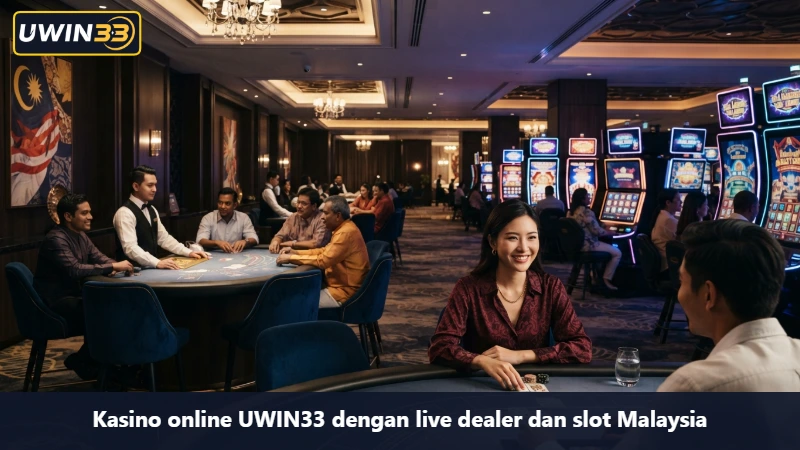 真人桌台与老虎机区域示意图